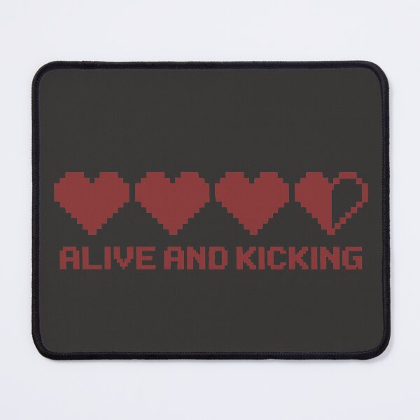 Item preview, Hearts of Life Pixel Art Still Alive: Retro Gamer Illustration designed and sold by Shyla Marsare.