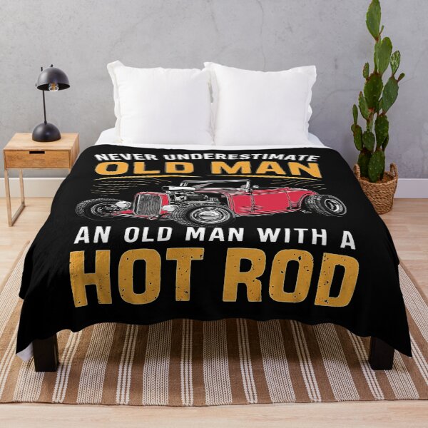 Item preview, Never Underestimate An Old Man With A Hot Rod designed and sold by SofiaJamesnn.