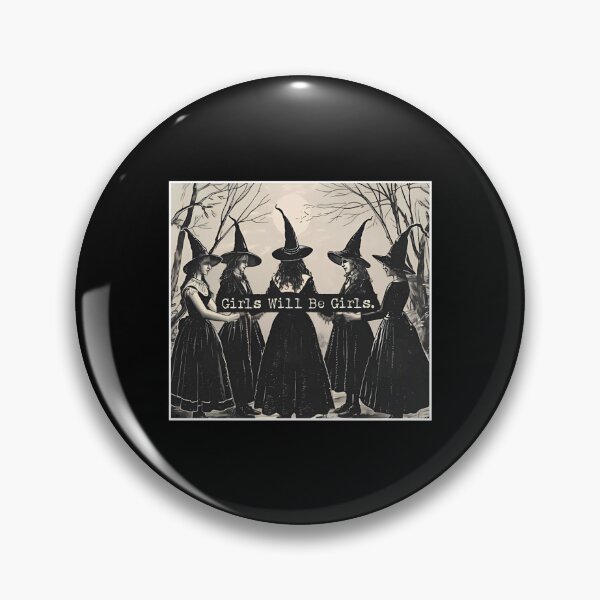 Item preview, feminist, girls will be girls, witches halloween designed and sold by AntonioLeon9.