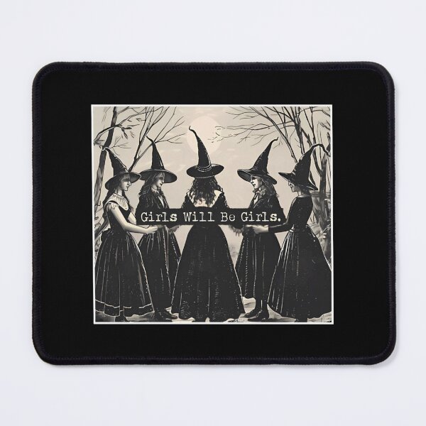 Item preview, feminist, girls will be girls, witches halloween designed and sold by AntonioLeon9.