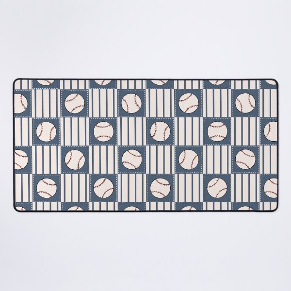 Item preview, Baseball Patchwork Stripes designed and sold by CreativeDraws42.