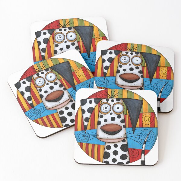 Item preview, T-Shirt - Sticker - Playful Dalmatian Charm designed and sold by ForeverPrintsOK.
