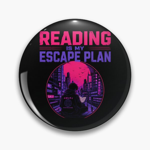 Item preview, Reading Is My Escape Plan designed and sold by StockAnime.