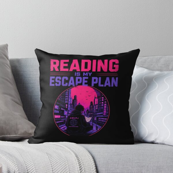 Item preview, Reading Is My Escape Plan designed and sold by Noirvasca.