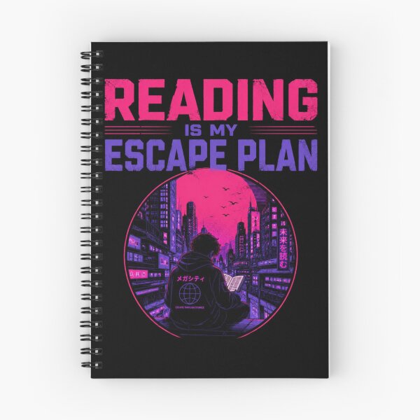 Item preview, Reading Is My Escape Plan designed and sold by StockAnime.