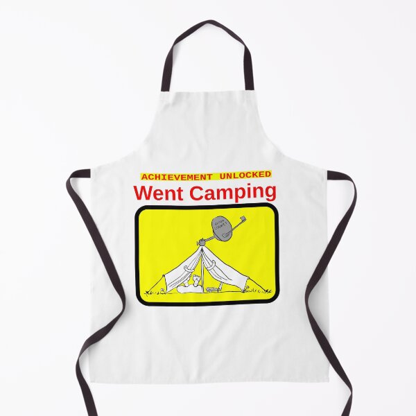 Item preview, Achievement unlocked: Went Camping designed and sold by LittleGreyMan2026.