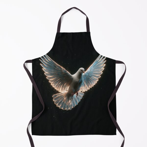 Item preview, Holy Spirit Dove Glowing Wings Peace Symbol designed and sold by FrostyFrisby.