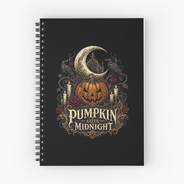 Item preview, HALLoWEEN Pumpkin After Midnight – Spooky Midnight Halloween Sticker designed and sold by Uglyandcute.