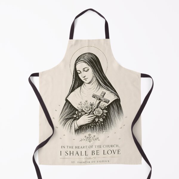 Item preview, St. Therese of Lisieux Art Print designed and sold by John-NW-Shop.