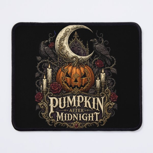 Item preview, HALLoWEEN Pumpkin After Midnight – Spooky Midnight Halloween Sticker designed and sold by Uglyandcute.