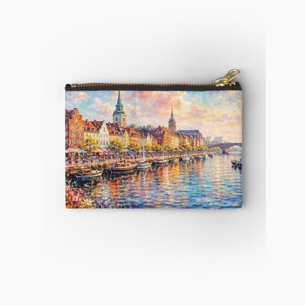 Item preview, A painting of Aalborg, Denmark – A Beautiful City in Europe. designed and sold by GalleryKauffeld.