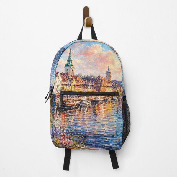 Item preview, A painting of Aalborg, Denmark – A Beautiful City in Europe. designed and sold by GalleryKauffeld.