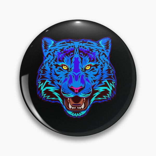 Item preview, 80s Inspired Retro Tiger Face Design designed and sold by Bandanapparel.