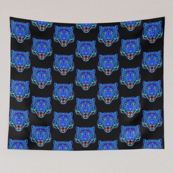 Item preview, 80s Inspired Retro Tiger Face Design designed and sold by Bandanapparel.