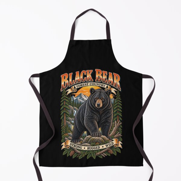 Item preview, Black Bear Forest Country designed and sold by KrungiT Design .