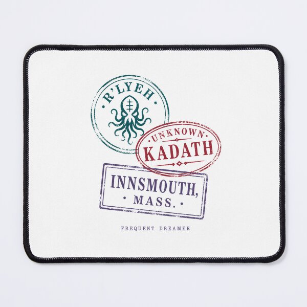 Item preview, Lovecraft Frequent Dreamer - R'lyeh Passport Stamps designed and sold by Fenay Designs.
