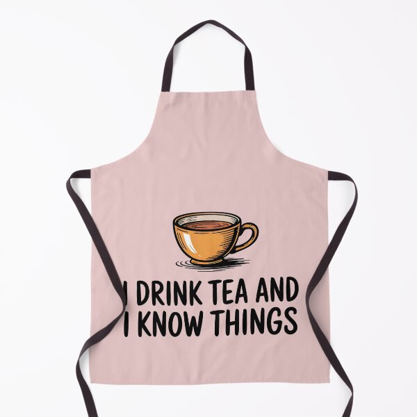 Item preview, I drink tea and I know things designed and sold by Moonody Designs.