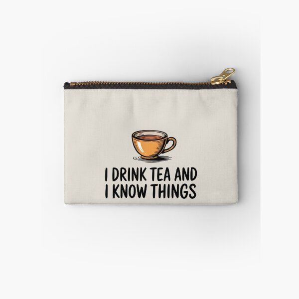 Item preview, I drink tea and I know things designed and sold by Moonody Designs.