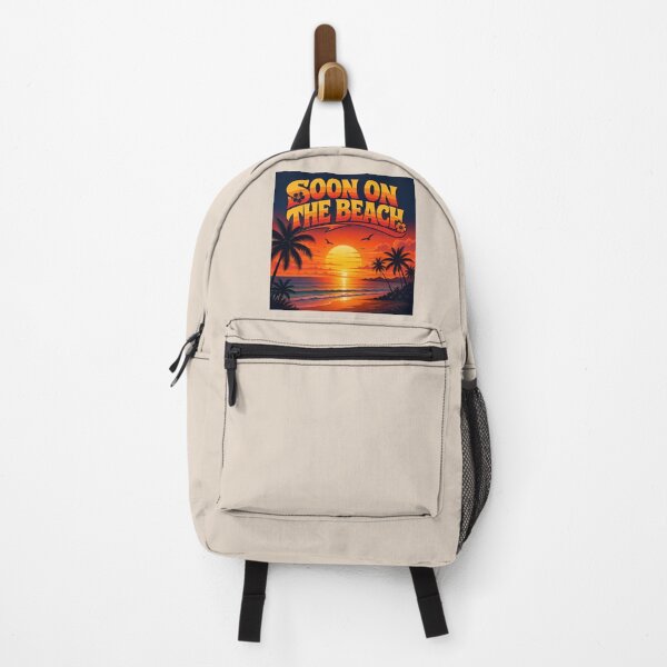 Item preview, Soon on the Beach – Summer Vacation Sunset Beach Travel Design 4 designed and sold by WordPlayStudio.