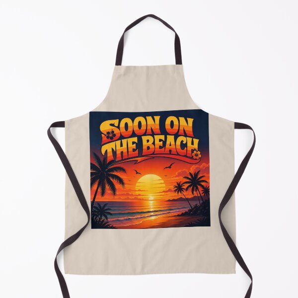 Item preview, Soon on the Beach – Summer Vacation Sunset Beach Travel Design 4 designed and sold by WordPlayStudio.