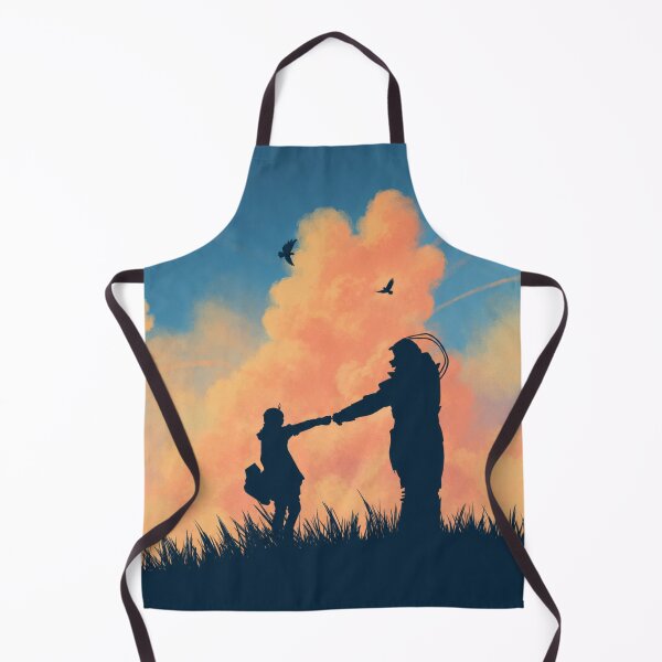 Item preview, Fullmetal Fist Bump Silhouette | Sci-Fi Friendship Art | Sunset Sky and Clouds | Emotional Digital Illustration designed and sold by DESIGN DIMENSION .