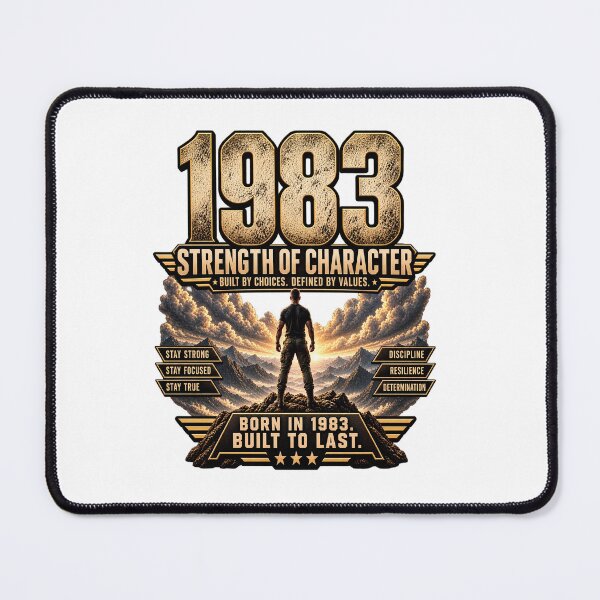 Item preview, Born in 1983 Strength of Character designed and sold by JMDG Studio.