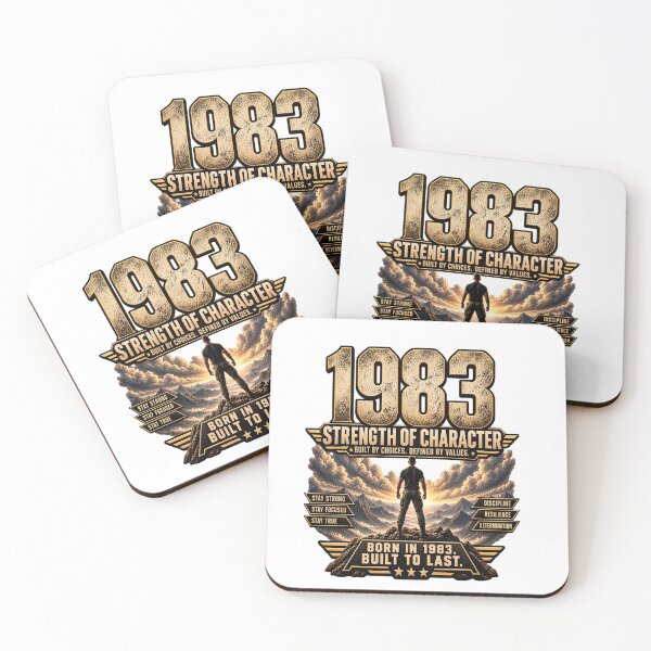 Item preview, Born in 1983 Strength of Character designed and sold by JMDG Studio.
