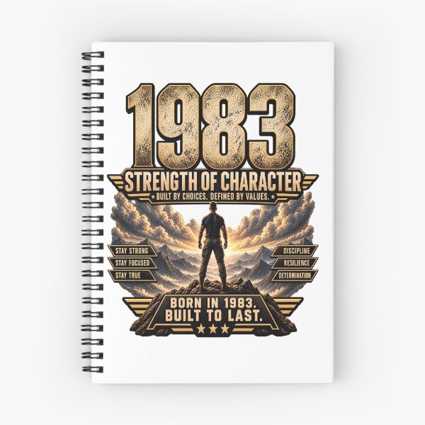Item preview, Born in 1983 Strength of Character designed and sold by JMDG Studio.