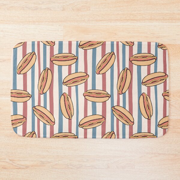 Item preview, Hotdog Stripes designed and sold by CreativeDraws42.