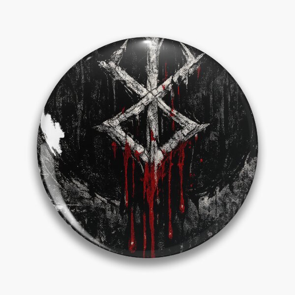 Item preview, Berserk Brand of Sacrifice Eclipse - Dark Fantasy Gothic Symbol designed and sold by MouradStudio.