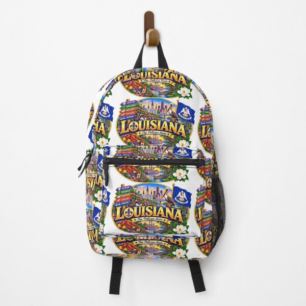 Item preview, Louisiana Pelican State Travel Doodle designed and sold by Awarrie.