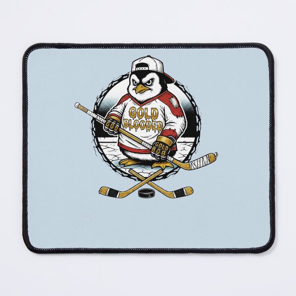 Item preview, Gold Blooded Pittsburgh Penguins - Tattoo Style Hockey Design Oversized  designed and sold by Bandanapparel.