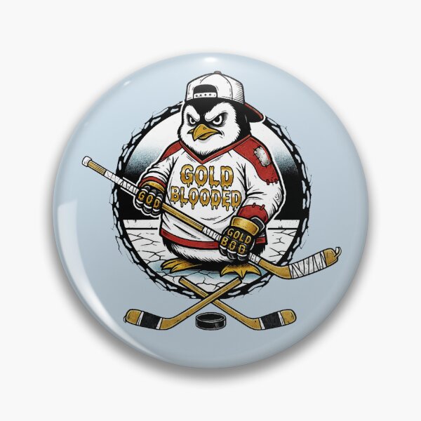 Item preview, Gold Blooded Pittsburgh Penguins - Tattoo Style Hockey Design Oversized  designed and sold by Bandanapparel.