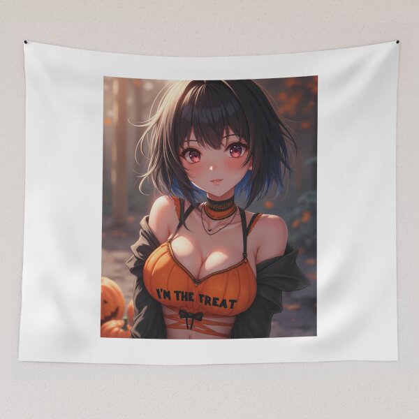 Item preview, halloween anime, trick or treat. i'm the treat designed and sold by RebeccaLauren7.