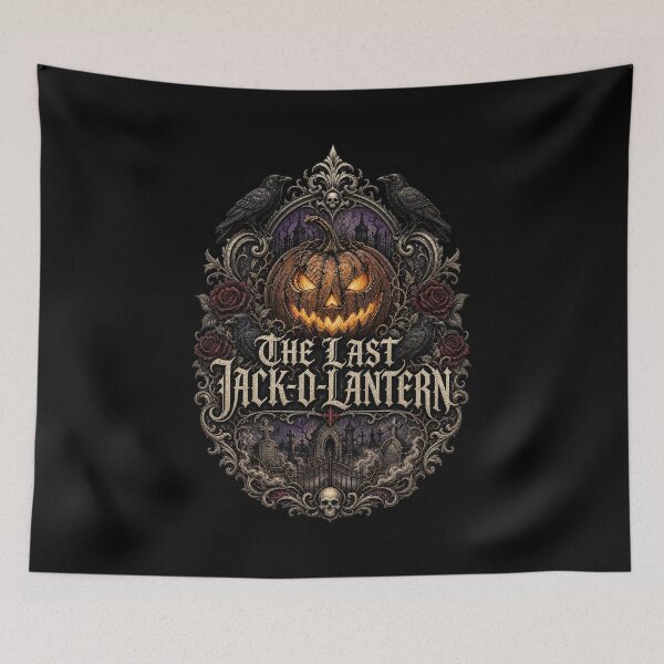 Item preview, Halloween The Last Jack-O-Lantern – Gothic Halloween Pumpkin  designed and sold by Uglyandcute.