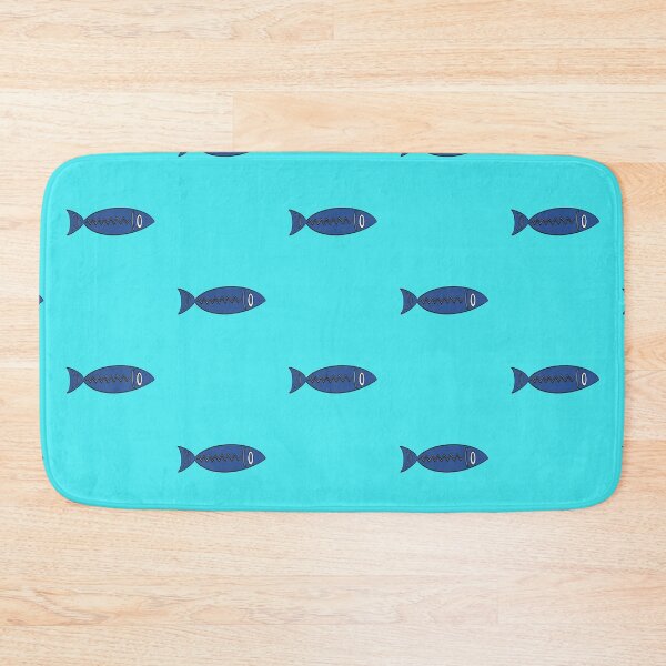 Item preview, Little Blue Fish designed and sold by SombreroDoodles.