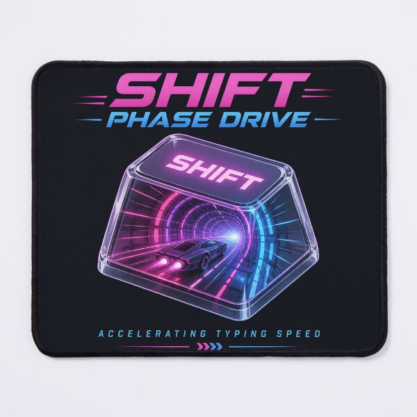 Item preview, Shift Phase Drive Speed Resin Keycap Mechanical Keyboard designed and sold by ThirdShiftLab.