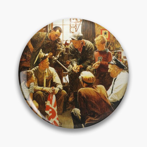 Item preview, Norman Rockwell designed and sold by Foxintheloart.