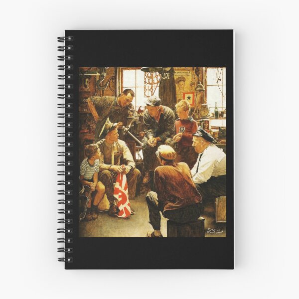 Item preview, Norman Rockwell designed and sold by Foxintheloart.