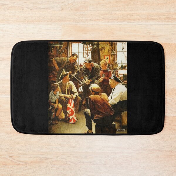 Item preview, Norman Rockwell designed and sold by Foxintheloart.
