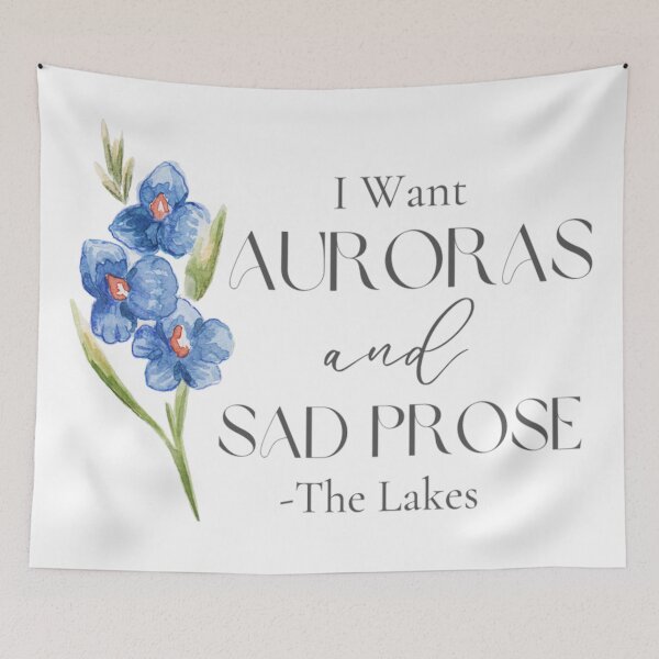 Item preview, I want auroras and sad prose - The Lakes  designed and sold by Simi2020.