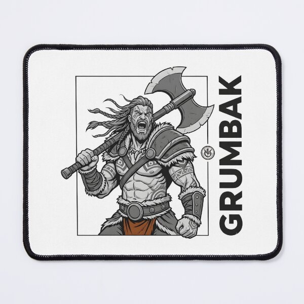 Item preview, Viking Berserker Warrior Norse Mythology Axe Warrior designed and sold by StickerNestYou.