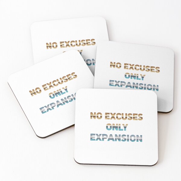 Item preview, No Excuses Only Expansion - Motivational Gym & Entrepreneur Mindset designed and sold by Dzblack.