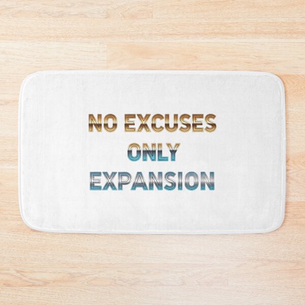 Item preview, No Excuses Only Expansion - Motivational Gym & Entrepreneur Mindset designed and sold by Dzblack.
