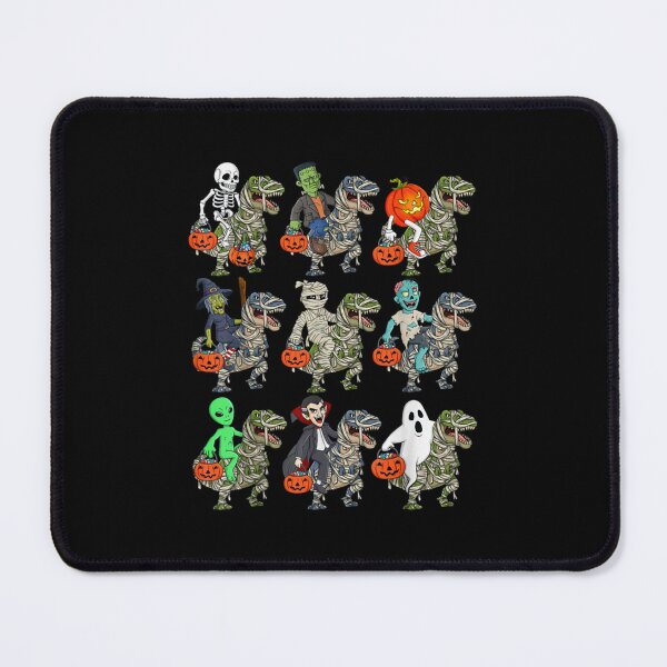 Item preview, halloween skeleton zombie riding mummy t rex vampire boys designed and sold by RebeccaLauren7.