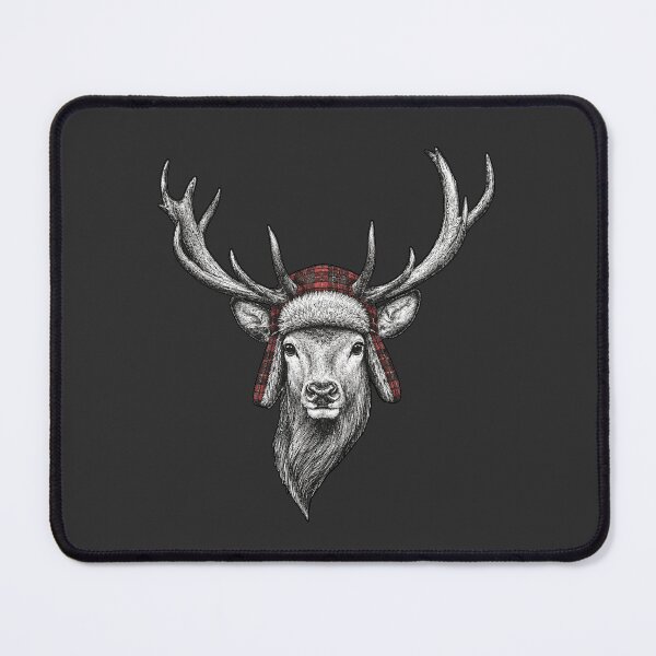 Item preview, Plaid Trapper Hat Deer designed and sold by Silvered-Wings.