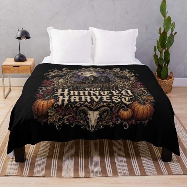 Item preview, Halloween Haunted Harvest – Dark Autumn Halloween designed and sold by Uglyandcute.
