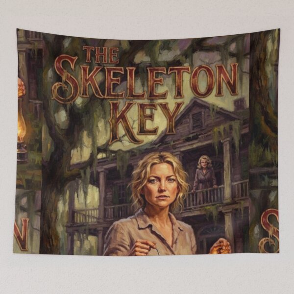 Item preview, The Skeleton Key Supernatural Horror Fine Art Tribute designed and sold by Art's Diner.