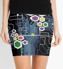 Circuitry Mini Skirt