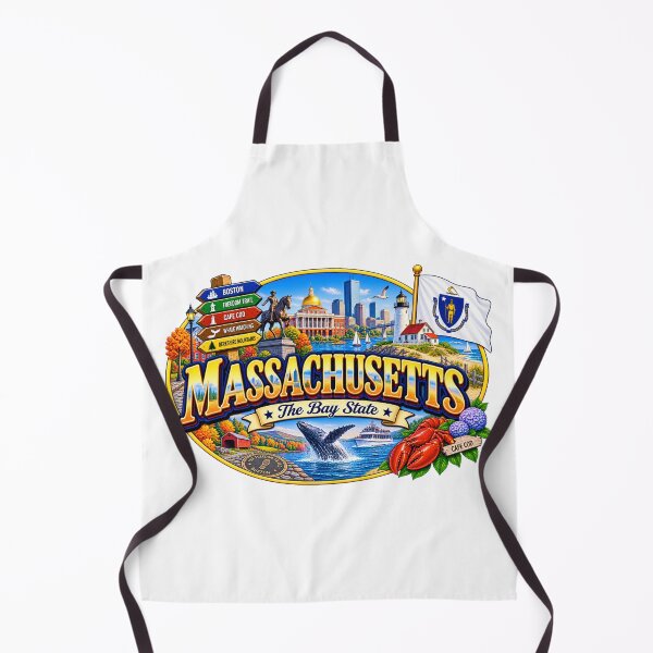 Item preview, Massachusetts Bay State Travel Doodle designed and sold by Awarrie.
